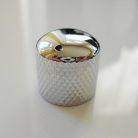 Potiknopf - Typ Dome Speed - Mit Markierung - chrom