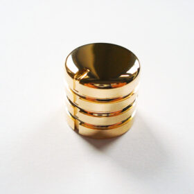Potiknopf - Typ Dome Speed Deluxe / Push ON - gold
