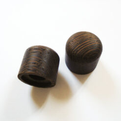 Potiknopf - Dome Speed - Wood / Holz Wenge Push ON (Stückpreis)
