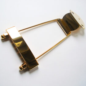 Saitenhalter - Trapez - gold