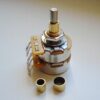 Potentiometer - Tandem/Doppelpoti + Adapterhülsen - Vintage '62 - Jazz Bass - 250 / 500 kOhm