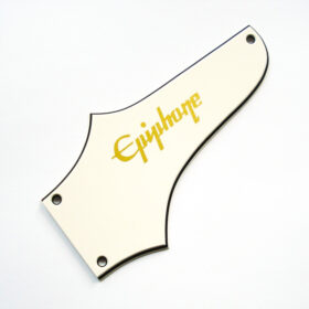 Trussrodglocke - Typ Firebird Epiphone - vintage weiß mit Schriftzug reversed