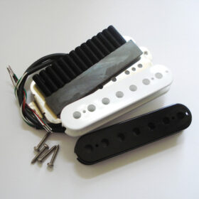 Wickelkit - Keramik Humbucker 7-String - 12 Pole-Screws Opencoil zebra