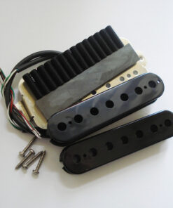 Wickelkit - Keramik Humbucker 7-String - 12 Pole-Screws Opencoil schwarz