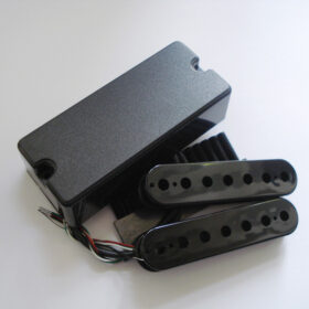 Wickelkit - Humbucker 7-String - 12 Pole-Screws closed Cover / Keramik schwarz