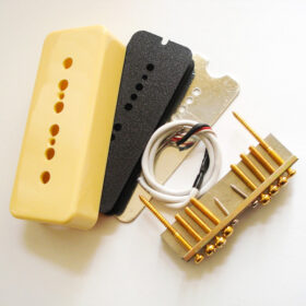 Wickelkit - Singlecoil - Typ P90 creme/gold