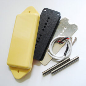 Wickelkit - Singlecoil - Typ P90 - Dog Ear closed-Cover creme