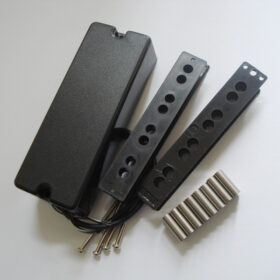 Wickelkit - Bass-Humbucker / Soapbar-Bucker Alnico schwarz closed Cover
