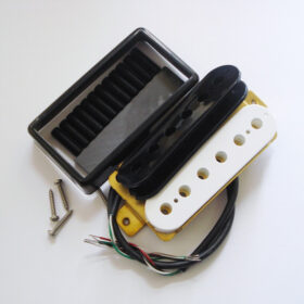 Wickelkit - Humbucker - schwarz/weiß - Typ open-Cover black - Keramik