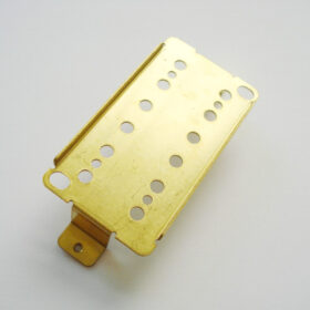 Unterboden Long-Ear - Humbucker Baseplate - 12 Hole Brass