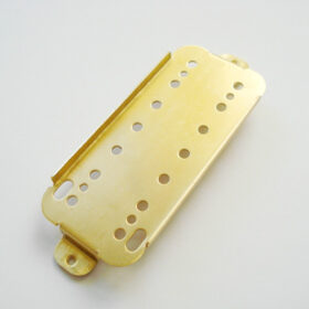 Unterboden Roundside - Humbucker Baseplate  7-Saiter Bridge Brass