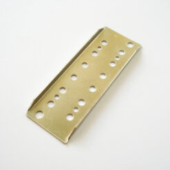 Unterboden 12 Hole - Mini Humbucker Baseplate - 50ér - Nickel/Silver
