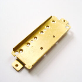 Unterboden - Mini Humbucker Baseplate - Höfner-Style - Brass