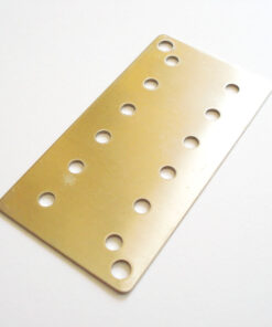 Unterboden 12 Hole Version - Humbucker Nickel / Silver Bridge & Neck