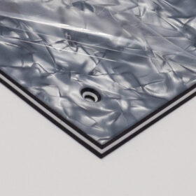 Pickguard Rohling - pearl grau