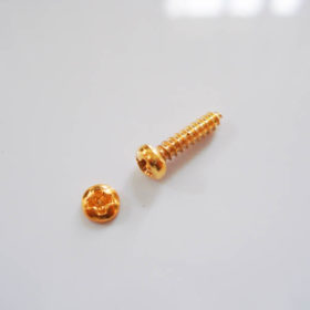 Mechanik Schraube - gold