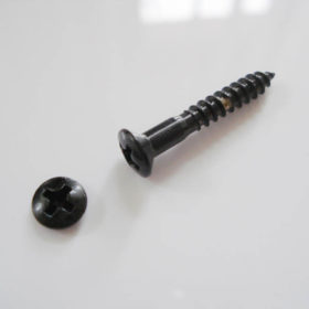 Universalschraube / Gurtpin - schwarz - LSK