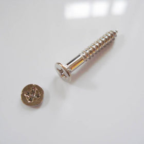 Universalschraube / Gurtpin - nickel FSK