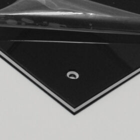 Pickguard Rohling - schwarz glanz 3ply