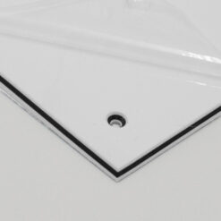 Pickguard Rohling - weiß dreilagig