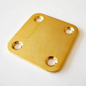 Halsplatte quadratisch - gold