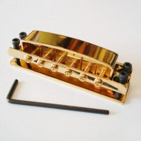 Bridge Gitarre - Rick Style - gold