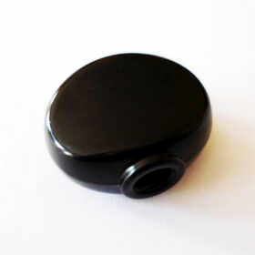 Mechanikkopf - Flügel Oval - schwarz