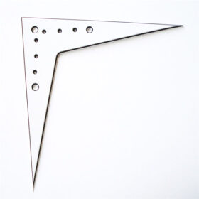 MGH Saitenhalter - Typ FV - weiß