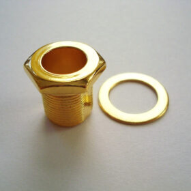 Mechanikhülse Schraubbuchse Bass - gold
