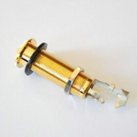 Zargenbuchse Classic - Stereo - gold