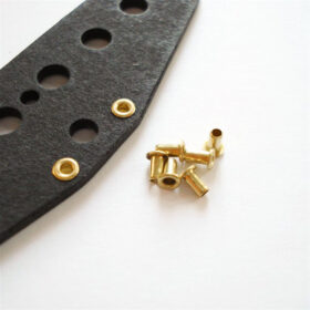 Eyelets Lötösen/Nieten Messing Set (12 Stück)