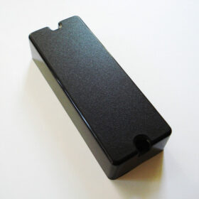 Pickupkappe Typ Soapbar - 5-Saiter - HB - Bridge/Neckposition - geschlossen - schwarz