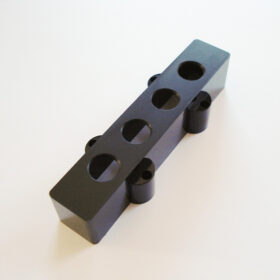 Pickupkappe Typ JB - Fatmag 4-Saiter -schwarz