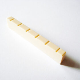 Gitarrensattel - Klassik 5 - weiß