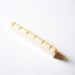 Gitarrensattel - Klassik-Style - weiß