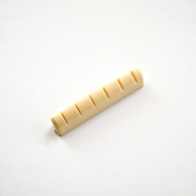 Gitarrensattel - Folk-Gitarre - weiß