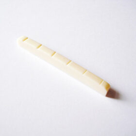 Gitarrensattel - E-Gitarre Typ SC - weiß