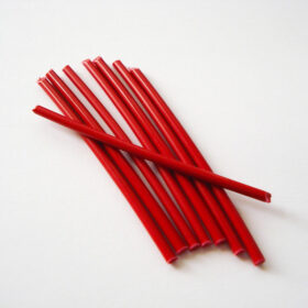 Dot Inlay - Seiteninlay - PVC - rot