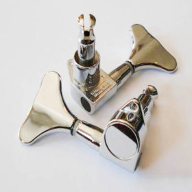 Mechaniken Bass - Kluson-Style - 2L/2R - chrom