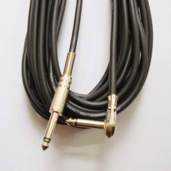 Live Sound Instrumentenkabel - Klinke-Winkelklinke - 10m