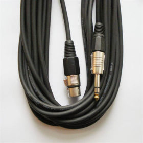 Live Sound Mikrofonkabel - XLR-Klinke - 3m