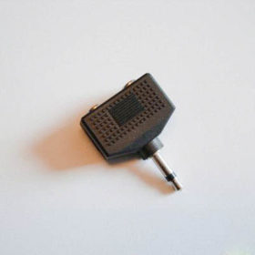 Adapter - 2x Klinke klein - 1x Klinke klein - Mono