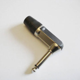 Stecker - Winkelklinke - Mono