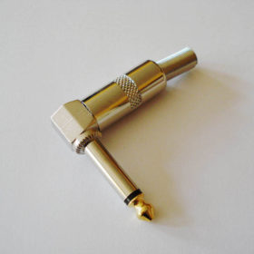 Stecker - Winkelklinke Metall - Mono