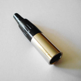 Stecker - Mini-XLR male