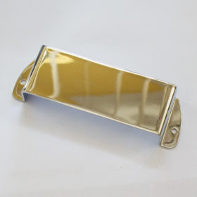 Bass Pickup Blende - Pickup Cover - chrom