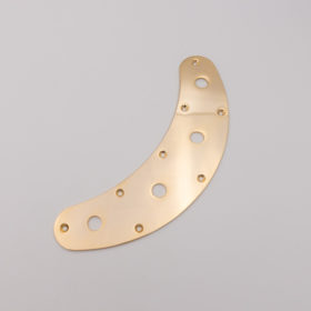 Banana Controlplate - Typ MM (Bass) - Stingray - Metall - Gold