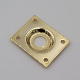 Economy Buchsenplatte gerade - gold