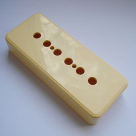 Pickupkappe – P90 – butter-creme / mit Konturrand