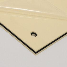 Pickguard Rohling - Creme 3ply